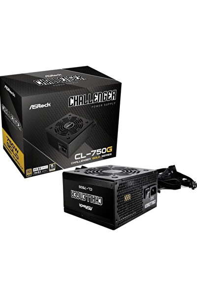 ASROCK 90-UXC075-GNEAAA, 750 W, ATX 3.1, Black