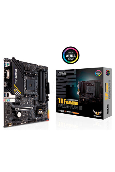 ASUS TUF GAMING A520M-PLUS II micro ATX Socket AM4 - AMD A520