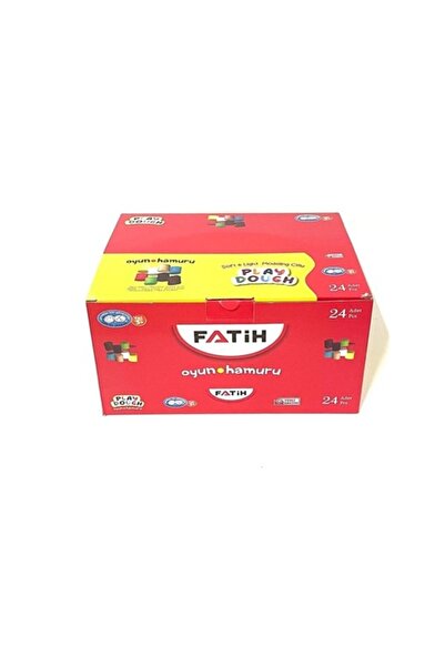 Fatih Oyun Hamuru 24LÜ Set (24X130GR=3120 Gr.)