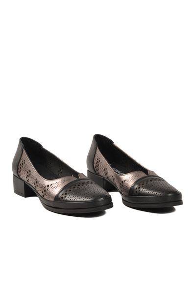 Venüs 1709280Y Z Black-Platinum Women's Casual Shoes