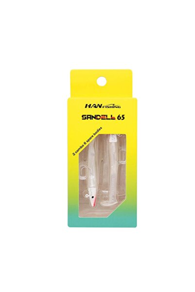 Hanfish Sandeel Silikon 65mm 3.2gr SL Silikon Yem