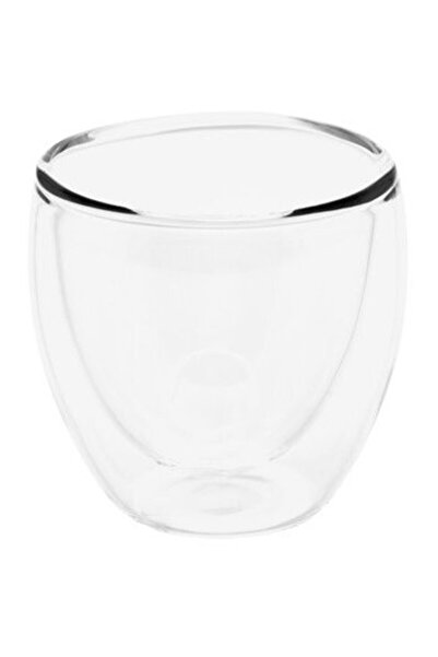 ETA Set 2 pahare pentru espresso 4181 93000, 80 ml, pereti dubli din sticla b...