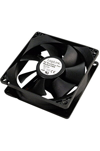 LogiLink Ventilator PC FAN103 Negru (L x Î x A) 120 x 120 x 25 mm