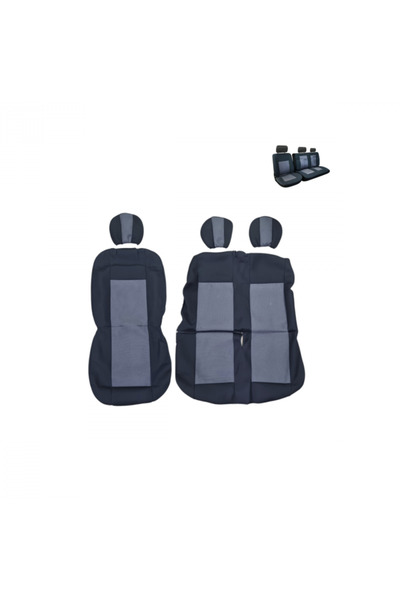 PARADOX SINCE 1992 Καλύμματα Καθισμάτων Αυτοκινήτου Γενικής Χρήσης 2+1 Υφασμά...