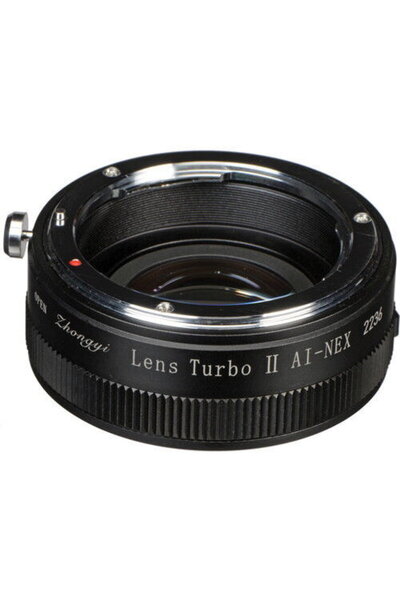 Mitakon Adaptor montura Turbo Mark 2 de la Nikon AI la NEX - mount
