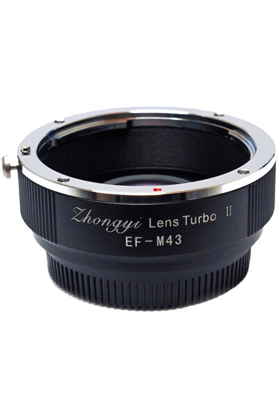 Mitakon Adaptor montura Turbo Mark 2 de la Canon EF la M43 MFT