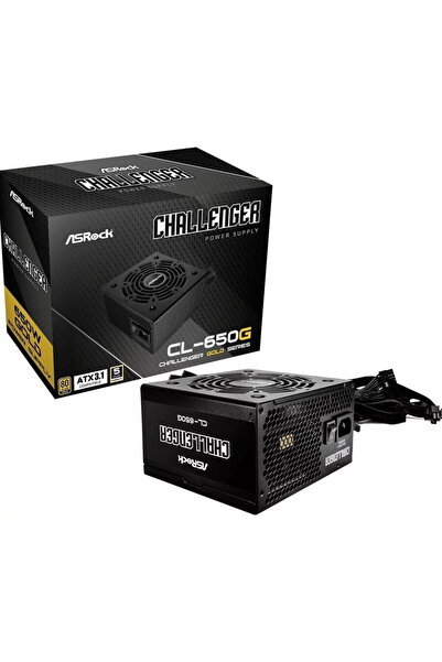 ASROCK 90-uxc065-gneaaa, 650 w, atx 3.1, black