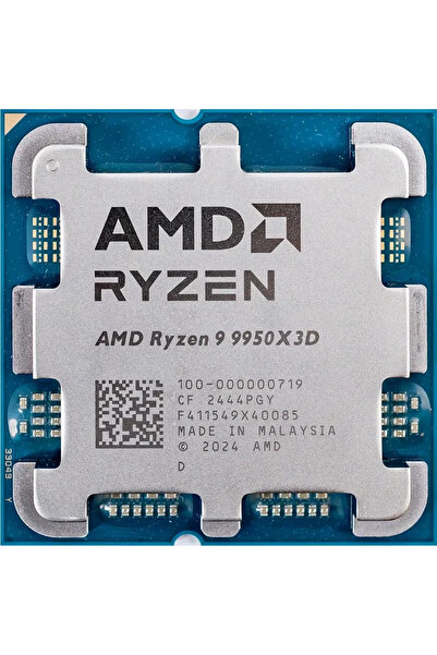 Amd 100-000000719, Ryzen 9 9950X3D, 4.30 GHz, Socket AM5, Tray