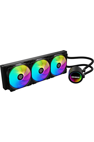 Genesis Cooler Procesor HYDRIA 360 ARGB 3 x 120 mm Negru