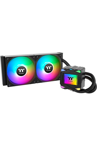 THERMALTAKE Liquid Cooler AIO LA240 A RGB 2x 120 mm Negru