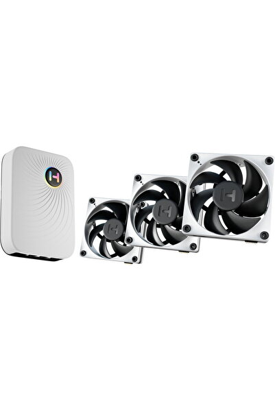 HYTE 3 x THICC FP12 + Nexus Portal Negru-Gri