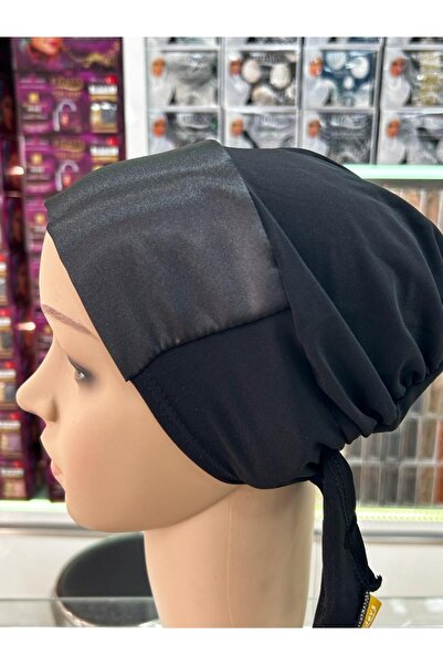 Firdevs Saten Bone Black