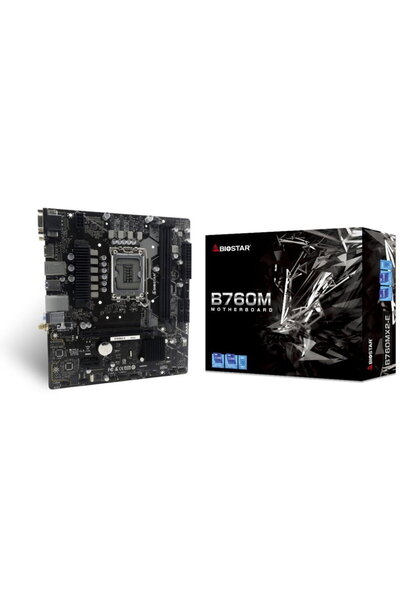 Biostar Placă de bază B760MX2-E Intel B760 LGA 1700 micro ATX