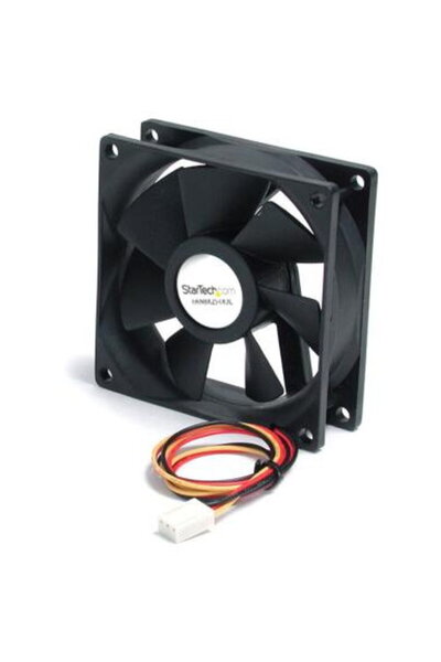 startech FAN8X25TX3L, 80mm, Black