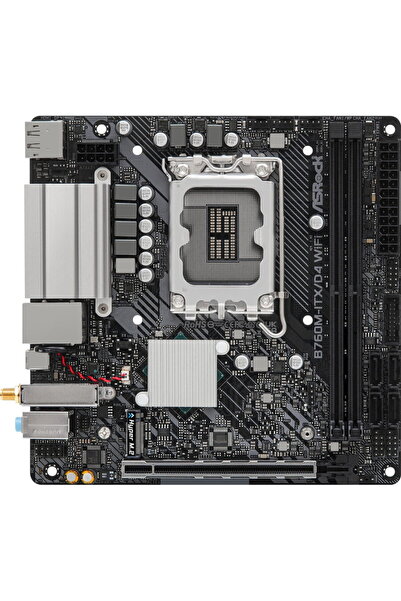 ASROCK 90-MXBKY0-A0CAYZ Intel B760M-ITX/D4 WiFi, LGA1700