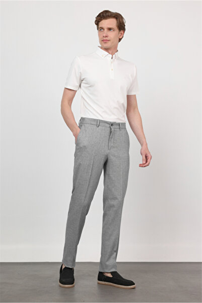İmza Lacivert Yan Cep Comfort Fit Pamuklu Chino Pantolon 1003260167
