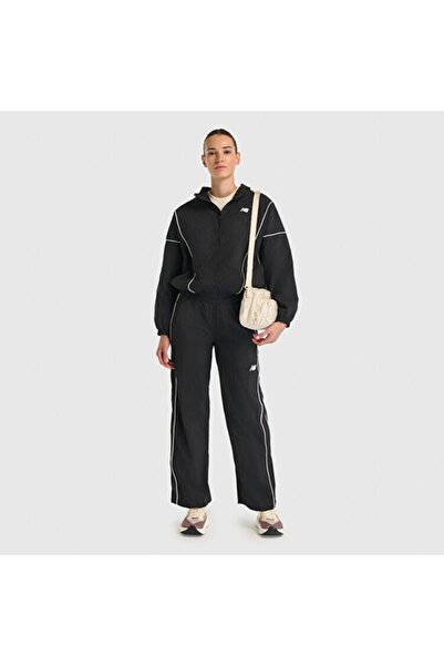 New Balance NB Lifestyle Γυναικείο Μπουφάν Μαύρο - WNJ3542