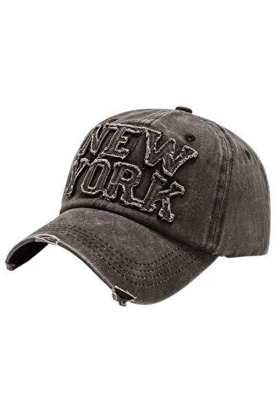 Uniquetrenders Șapcă de baseball unisex, cu broderie New York, reglabilă