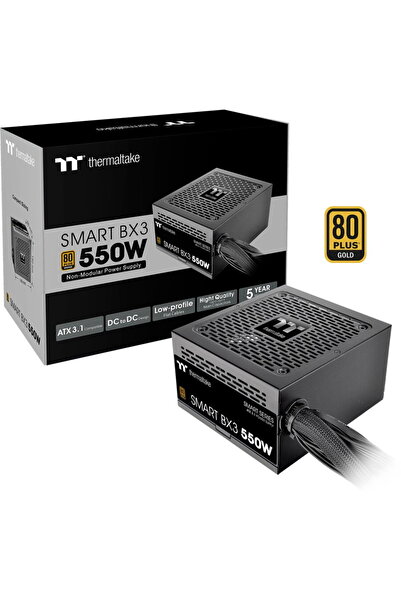 THERMALTAKE SMART BX3 550W negru, 2x PCIe
