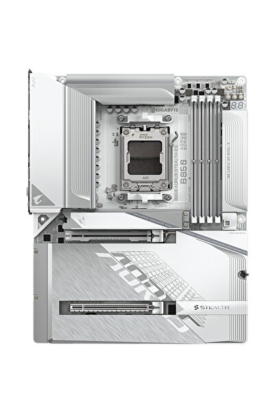 Gigabyte B850 AORUS STEALTH ICE, AM5, BT, Wi-Fi, ATX, Alb