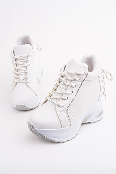 Madam Tarz DNR-446 Κρυφό τακούνι με λεπτομέρεια δεσίματος στο πίσω μέρος για ...