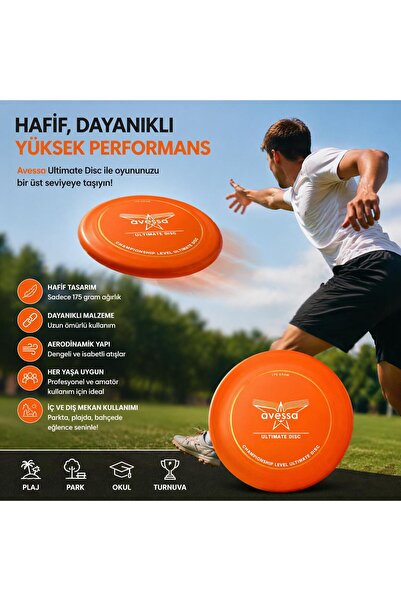 AVESSA Frz-100 Frizbi Turuncu 27,5 Cm