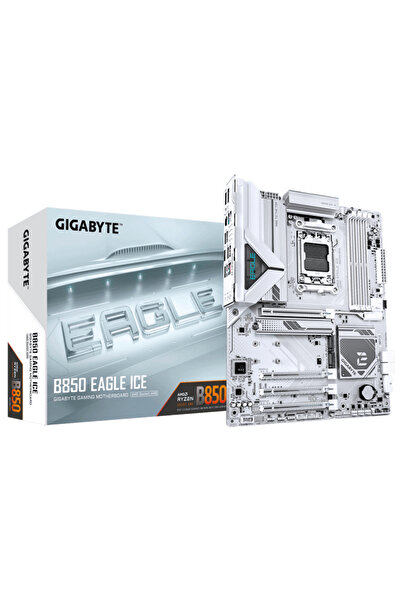 Gigabyte Placa de baza B850 EAGLE ICE, AM5, DDR5, ATX, ALB
