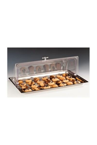 Generic Brand Steel Bottom Polycarbonate Rolltop Covered Housing Container