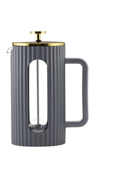 Vialli Design Livio French Press Gri / Auriu 1l