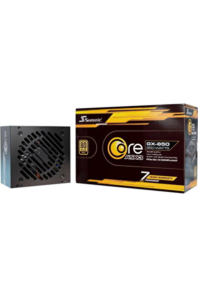 Seasonic Core GX-850-V2 ATX3.1, 850 W, 80 Plus Gold, Negru