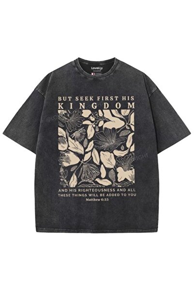 PENTHİLUS Vintage Washed Oversize T-Shirt