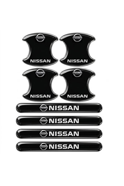 İntervex Global Premium Kapı Kolu Çizik Önleyici (8’li Set) – Siyah & Şeffaf ...