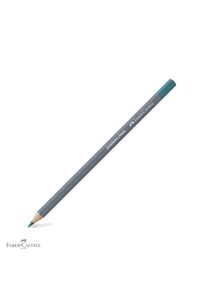 Faber Castell Creion colorat acuarelabil Faber-Castell Goldfaber, turcoaz cob...