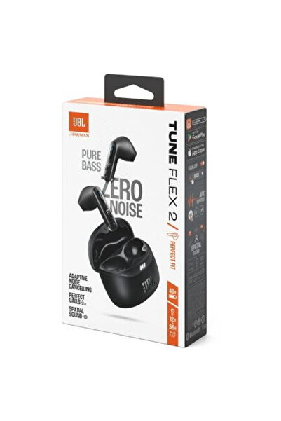 JBL Tune Flex 2 12 ore, Bluetooth 5.3, Black