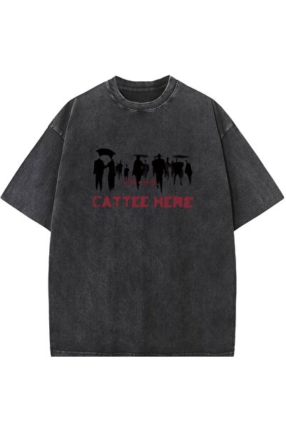 ZEMLİYA Vintage Washed Oversize T-Shirt