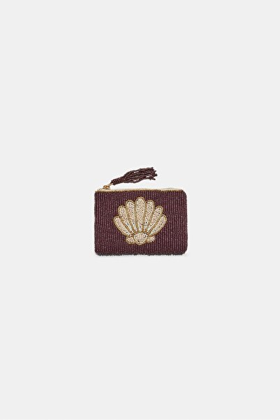 Stradivarius Küçük boncuklu cüzdan