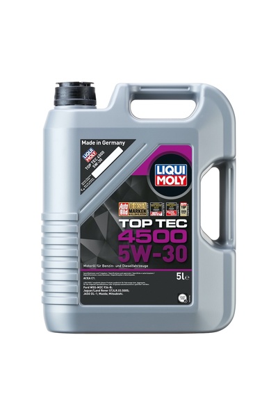 Liqui Moly 5W30 Motor Yağı Tam Sentetik TOP TEC 4500 5 Litre (2318)