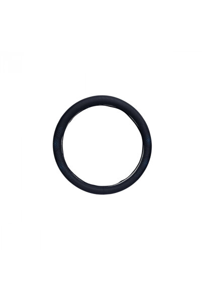 PARADOX SINCE 1992 Διάτρητο Μαύρο και Μπλε Δερμάτινο Κάλυμμα Τιμονιού 37-39 ε...