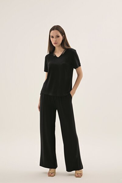 GİZZEY 21592 Women's Pants Suit