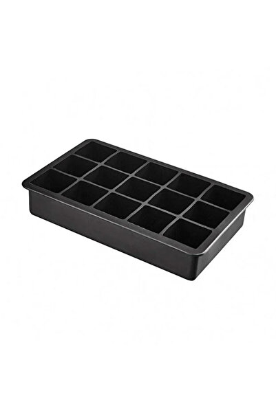 Motto Kitchen 15 Bölmeli Silikon Buz Kalıbı - 15'li Silikon Kare Buzluk Kokte...