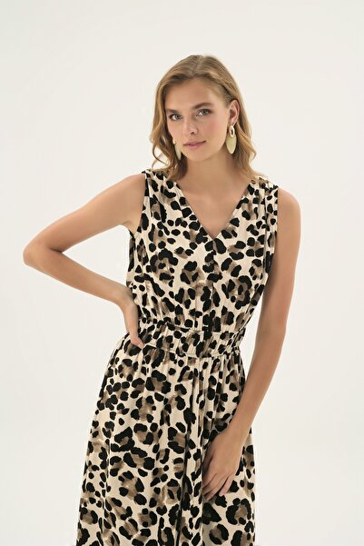 GİZZEY 21506 ΓΥΝΑΙΚΕΙΟ ΦΟΡΕΜΑ ΜΕ ΜΑΚΡΙΑ ΜΑΝΙΚΙΑ