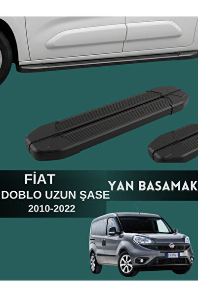 Yerli FİAT DOBLO 2010-2022 MODEL KISA ŞASE UYUMLU ARAÇ YAN BASAMAK