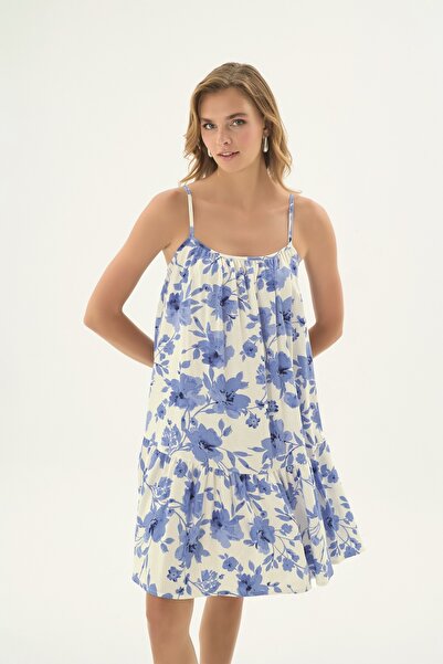 GİZZEY 21444 ΓΥΝΑΙΚΕΙΟ ΚΟΝΤΟ ΦΟΡΕΜΑ ΜΕ ΛΕΠΤΕΣ ΤΙΡΑΝΤΕΣ