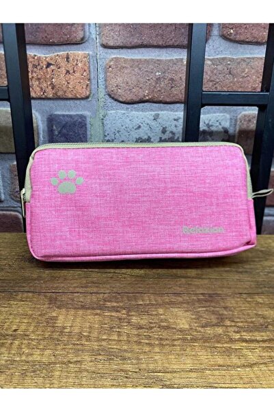 Relaxion Θήκη στυλό με διπλά διαμερίσματα, λεπτομέρεια πατούσας γάτας, 2 θήκε...