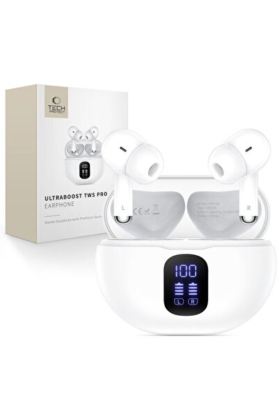Tech-Protect ULTRABOOST TWS EARPHONE PRO G2 ALB