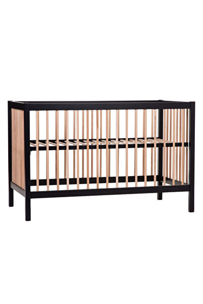 CHILDHOME Κούνια 97 Οξιά 60x120 εκ., Μαύρο
