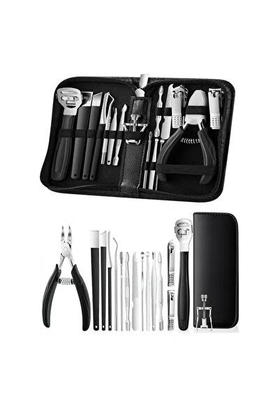 ZCM-HAPPY 17 Piece Upgraded Collection For Nail Care and Manicure and Pedicur...