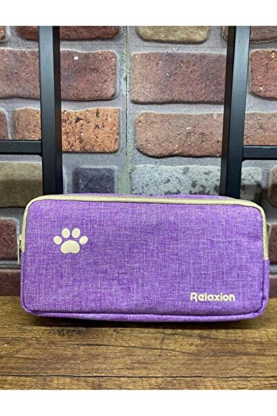 Relaxion Θήκη Στυλό με Διπλά Θήκη και Λεπτομέρεια Πατούσας Γάτας, 2 Θήκες για...