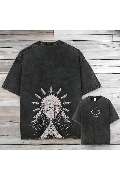 ZEMLİYA Vintage Washed Oversize T-Shirt