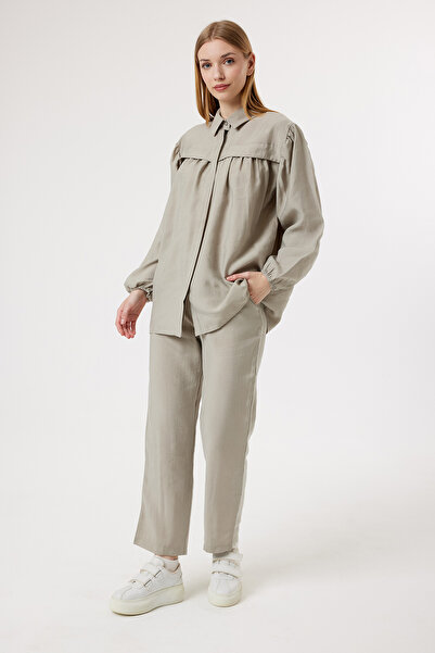 Suede Style 6192 - Stylish Comfortable Modal Soft Knitted Fabric Women's Shir...